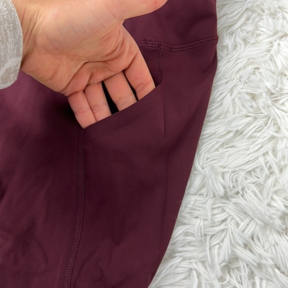 Lululemon Pace Rival Crop *22" Garnet - Picture 4 of 7